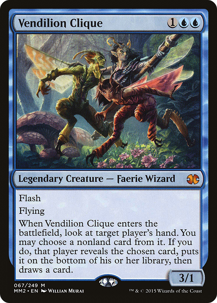 Vendilion Clique (MM2-067) [Modern Masters 2015] MTG Single Modern Masters 2015