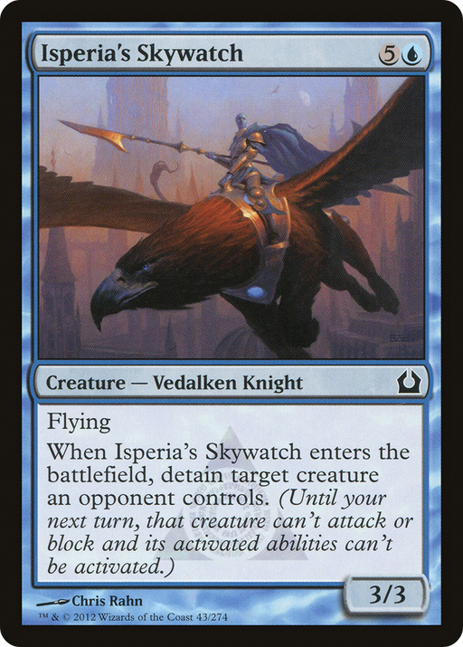 Isperia's Skywatch (RTR-043) [Return to Ravnica] MTG Single Wizards of the Coast