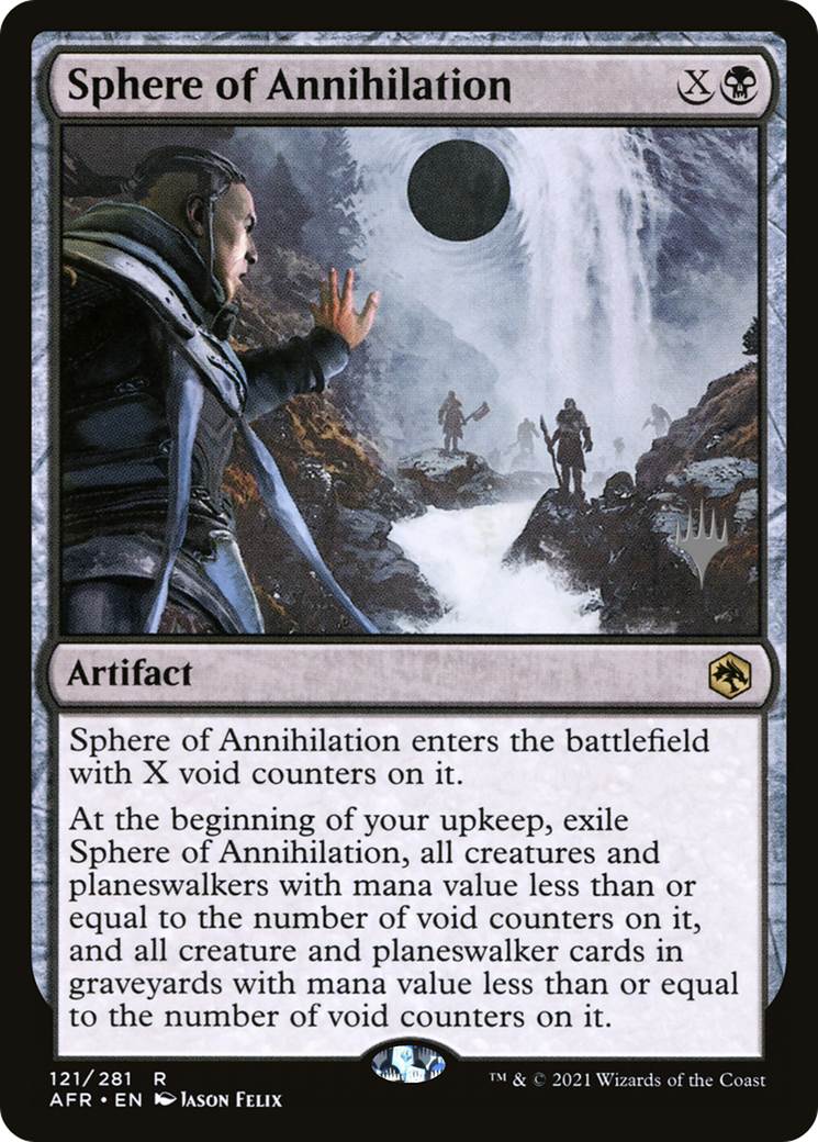 Sphere of Annihilation (PPAFR-121) [Adventures in the Forgotten Realms Promos] MTG Single Wizards of the Coast