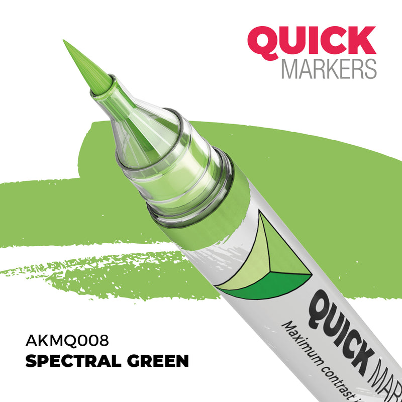 AK Interactive: Quick Markers - Spectral Green