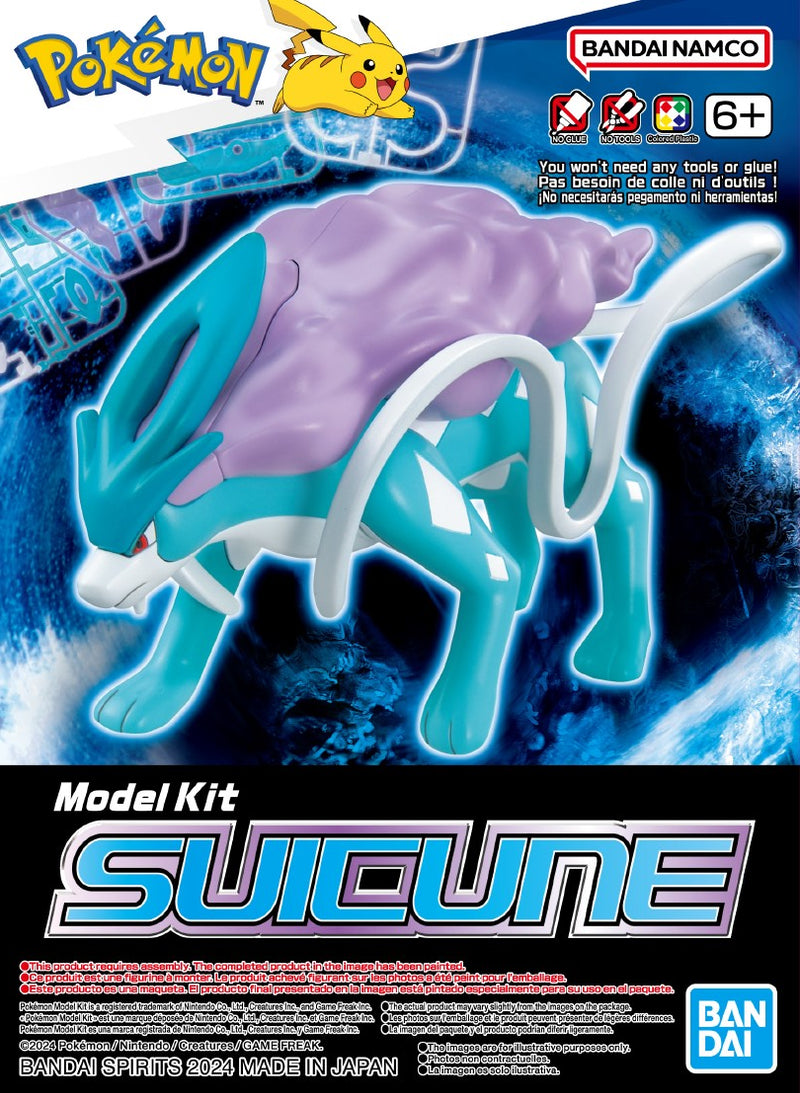 Bandai Spirits: Pokémon Model Kit - Suicune Toys & Plushes Bandai   