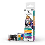 AK Interactive: Playmarkers Set - Clothes & Ornaments (6 Units) Model Paints AK INTERACTIVE