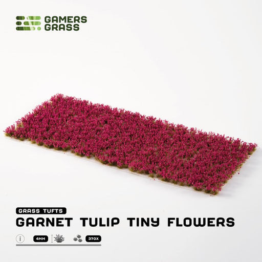 Gamer's Grass: Garnet Tulip Tiny Flowers Basing Materials Gamer's Grass