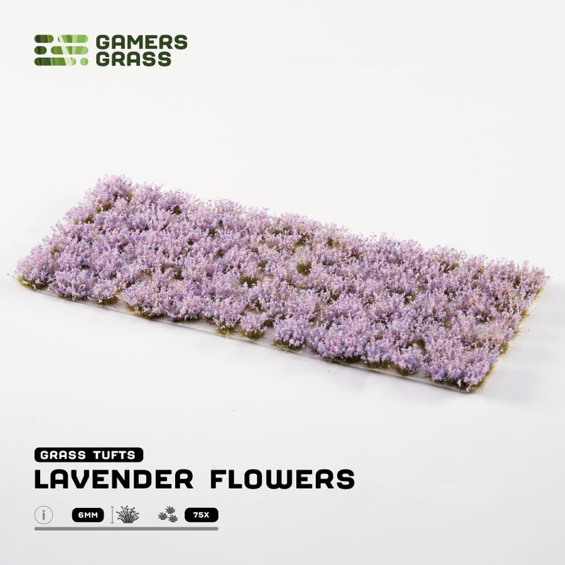 Gamer's Grass: Lavender Flowers Basing Materials Gamer's Grass