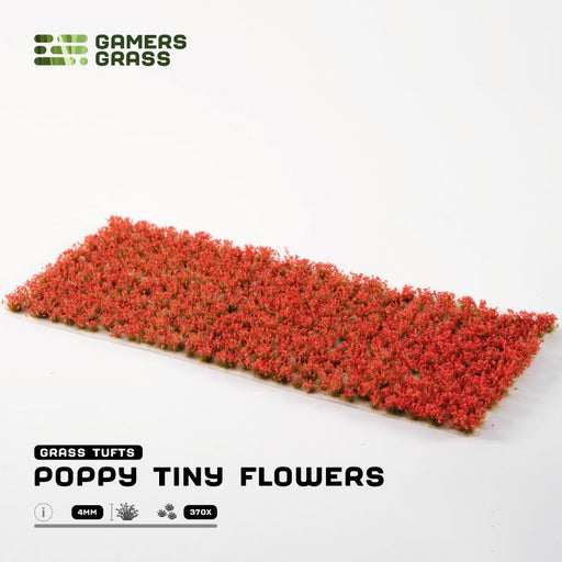 Gamer's Grass: Poppy Tiny Flowers Basing Materials Gamer's Grass