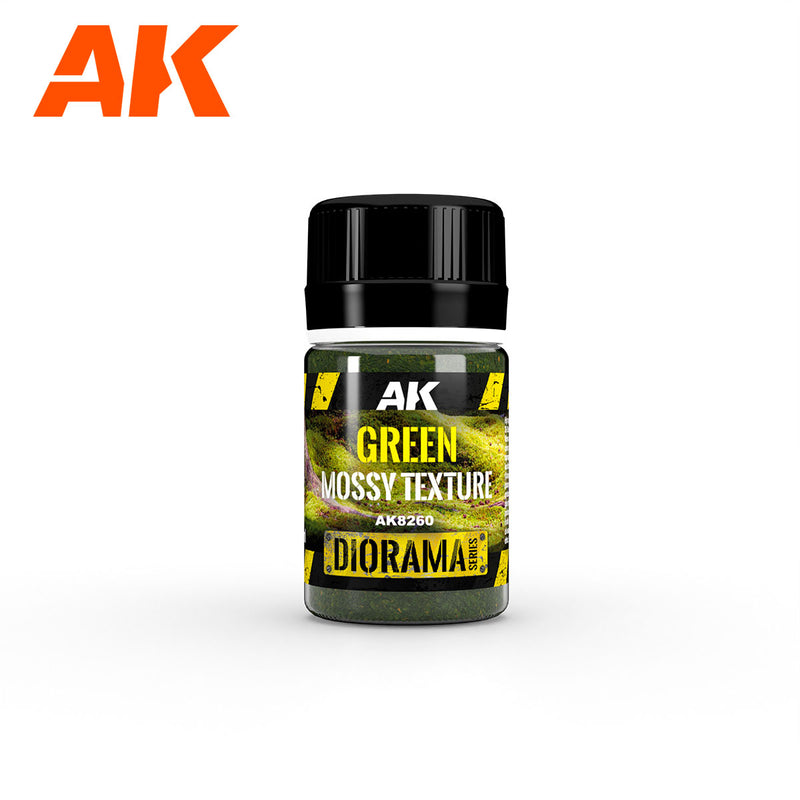 AK Interactive: Green Mossy Texture Basing Materials AK INTERACTIVE