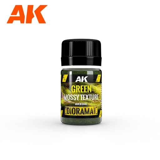 AK Interactive: Green Mossy Texture Basing Materials AK INTERACTIVE