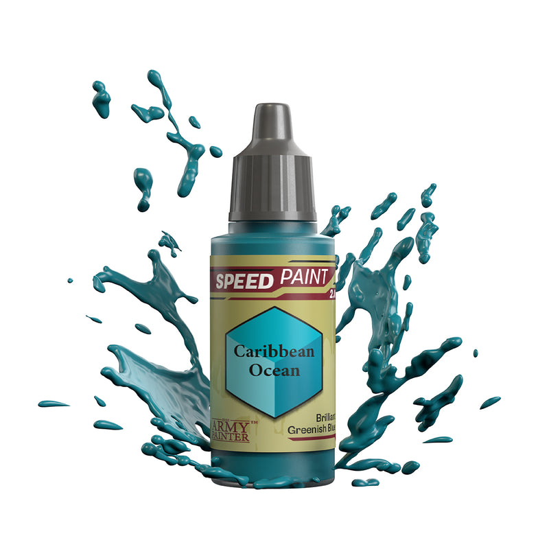 Army Painter Speedpaint 2.0: Caribbean Ocean Model Paints Army Painter
