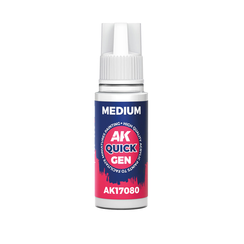 AK Interactive: Quick Gen - Medium 18ml Model Paints AK INTERACTIVE