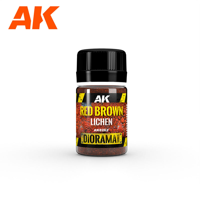 AK Interactive: Red Brown Lichen Basing Materials AK INTERACTIVE