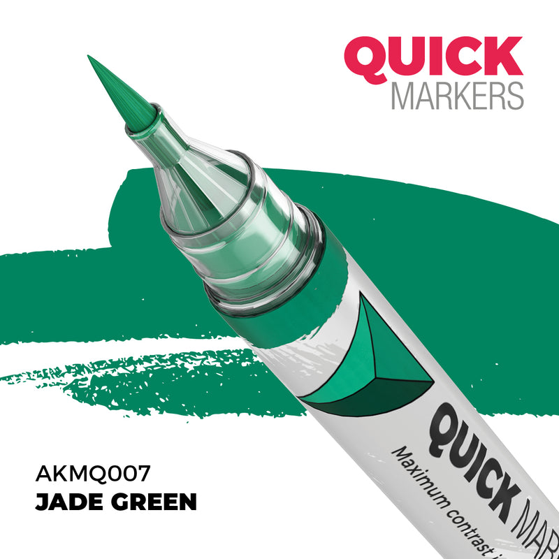 AK Interactive: Quick Markers - Jade Green