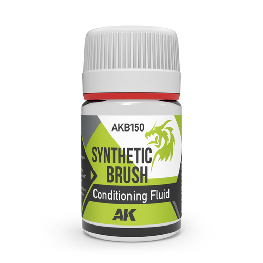 AK Interactive: Synthetic Brush Condition Fluid Hobby Brushes AK INTERACTIVE