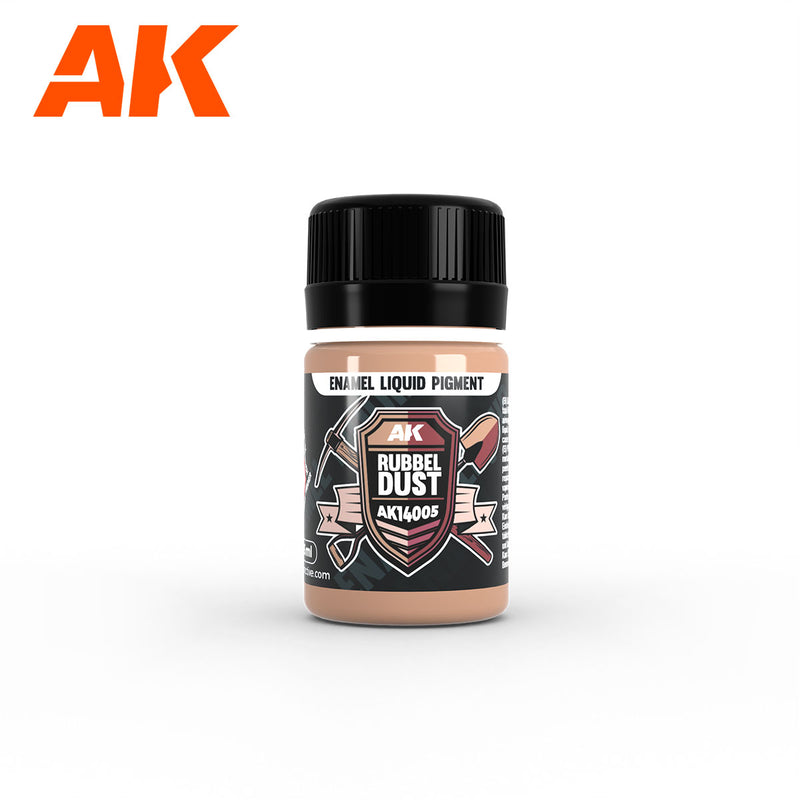 AK Interactive: Enamel Liquid Pigment Rubbel Dust Model Paints AK INTERACTIVE