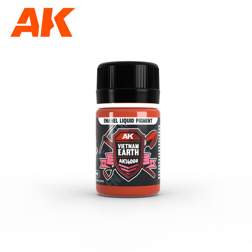 AK Interactive: Enamel Liquid Pigment Vietnam Earth Basing Materials AK INTERACTIVE