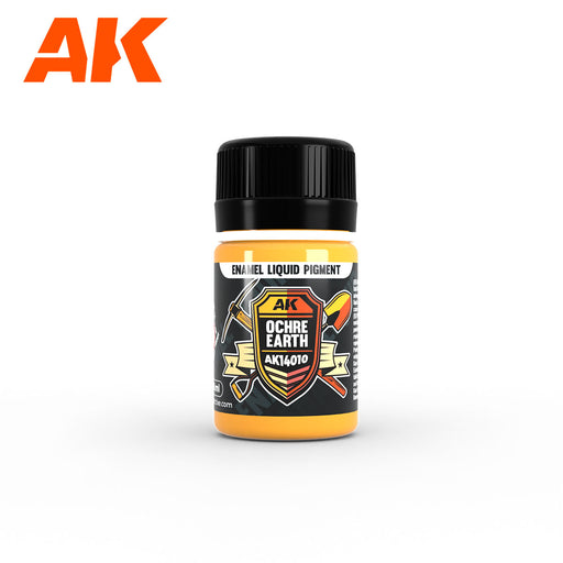 AK Interactive: Enamel Liquid Pigment Ochre Earth Basing Materials AK INTERACTIVE