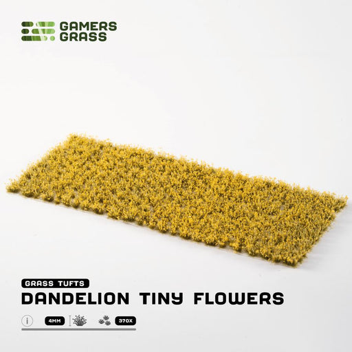 Gamer's Grass: Dandelion Tiny Flowers Basing Materials Gamer's Grass