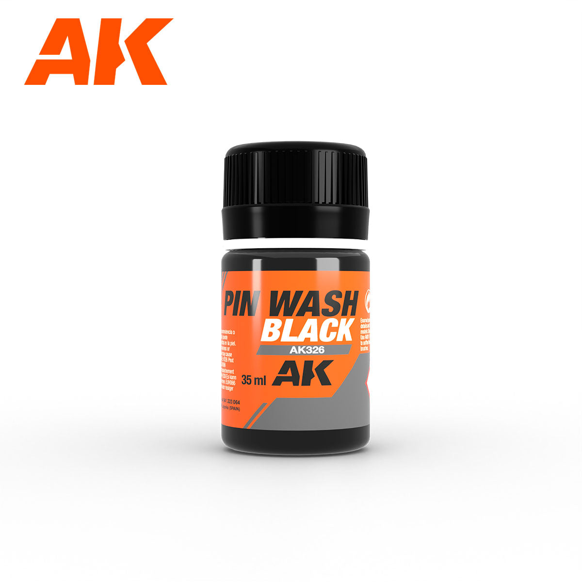 AK Interactive: Pin Wash Black Model Paints AK INTERACTIVE