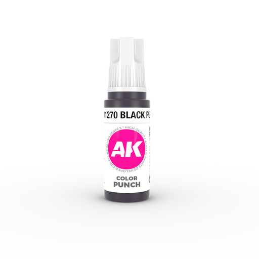 AK Interactive: Color Punch Black Purple Model Paints AK INTERACTIVE