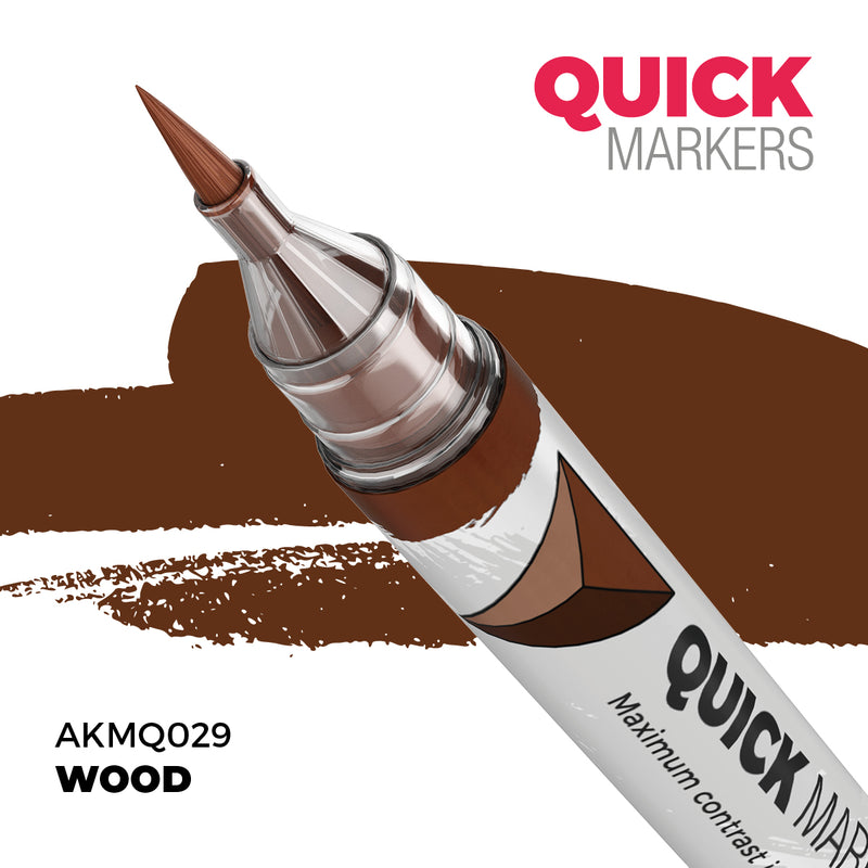 AK Interactive: Quick Markers - Wood