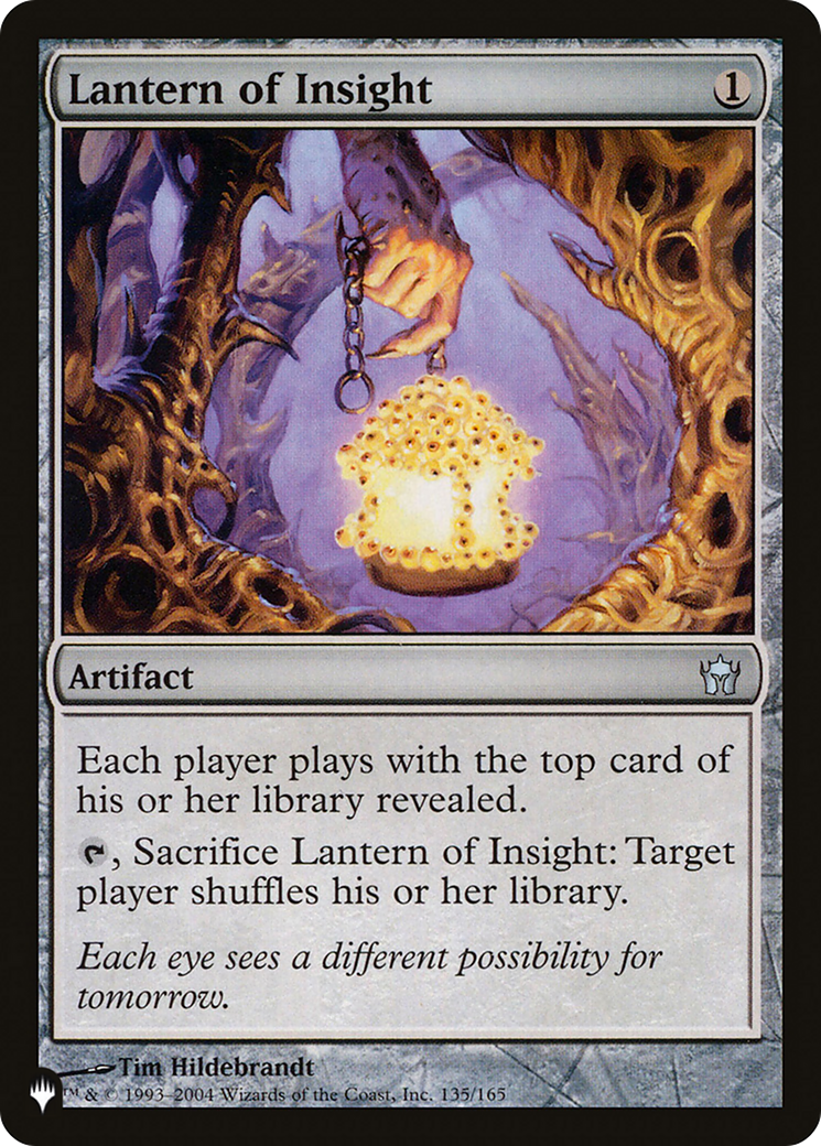 Lantern of Insight (PLST-5DN-135) [Mystery Booster] The List MTG Single Wizards of the Coast
