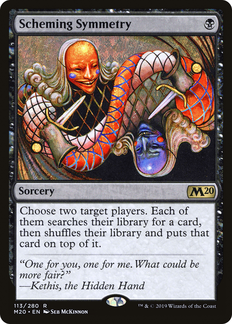 Scheming Symmetry (M20-113) [Core Set 2020] MTG Single Wizards of the Coast