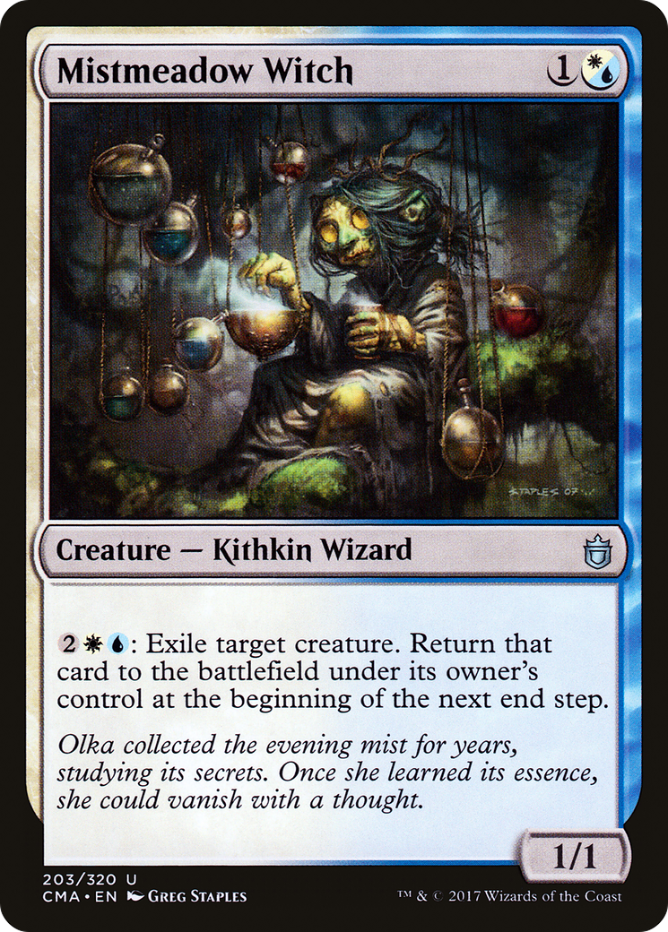 Mistmeadow Witch (CMA-203) [Commander Anthology] MTG Single Wizards of the Coast