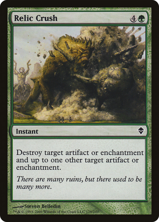 Relic Crush (ZEN-179) [Zendikar] MTG Single Wizards of the Coast