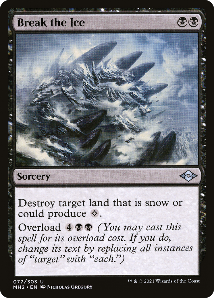 Break the Ice (MH2-077) [Modern Horizons 2] MTG Single Wizards of the Coast