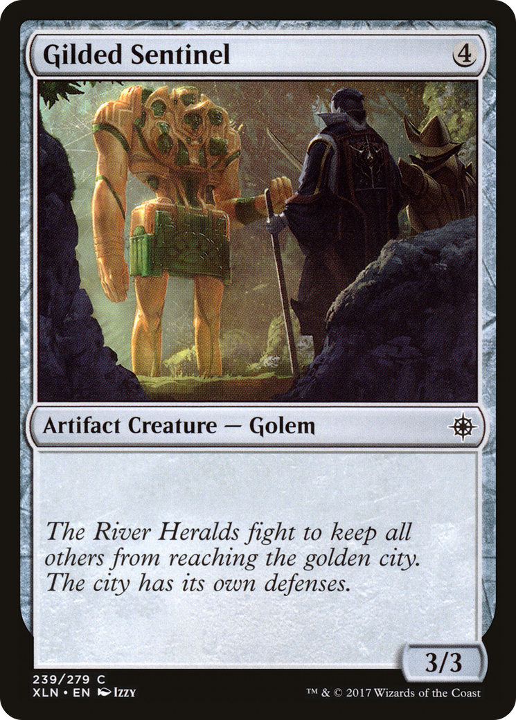 Gilded Sentinel (XLN-239) [Ixalan] MTG Single Wizards of the Coast