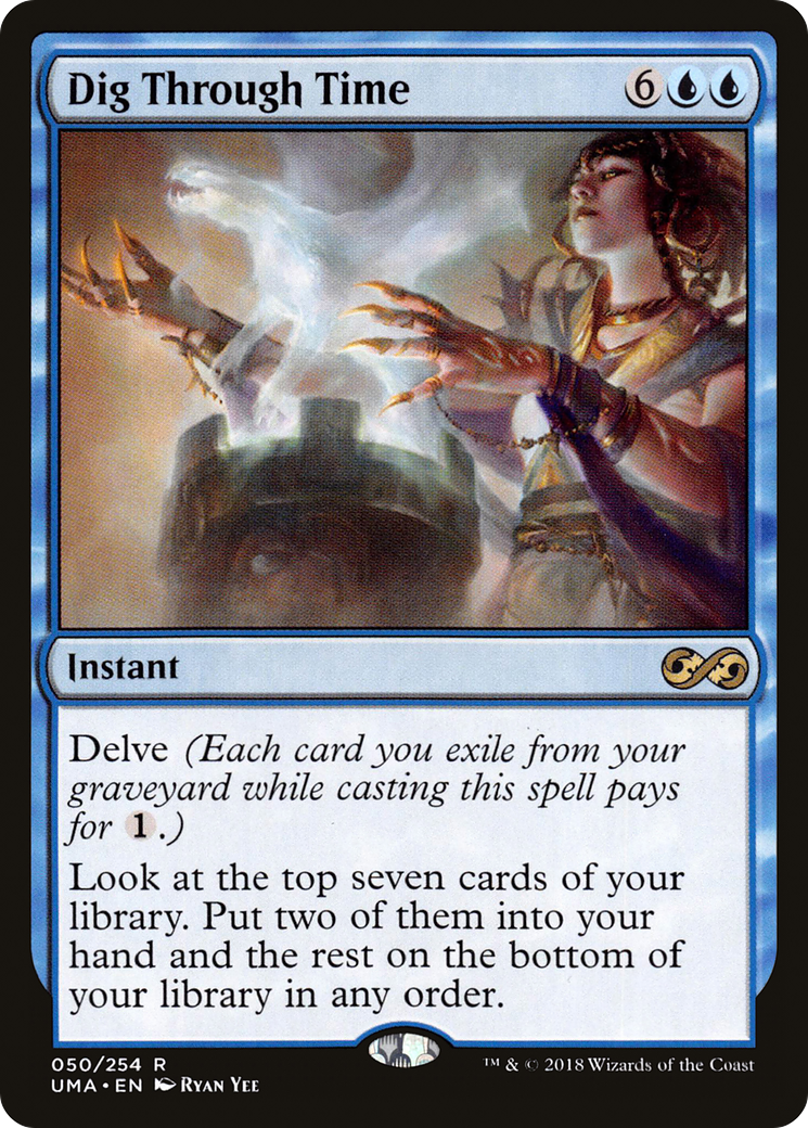 Dig Through Time (UMA-050) [Ultimate Masters] MTG Single Wizards of the Coast