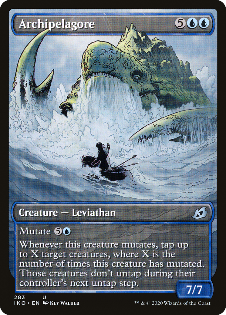 Archipelagore (IKO-283) [Ikoria: Lair of Behemoths] (Showcase) Foil MTG Single Wizards of the Coast