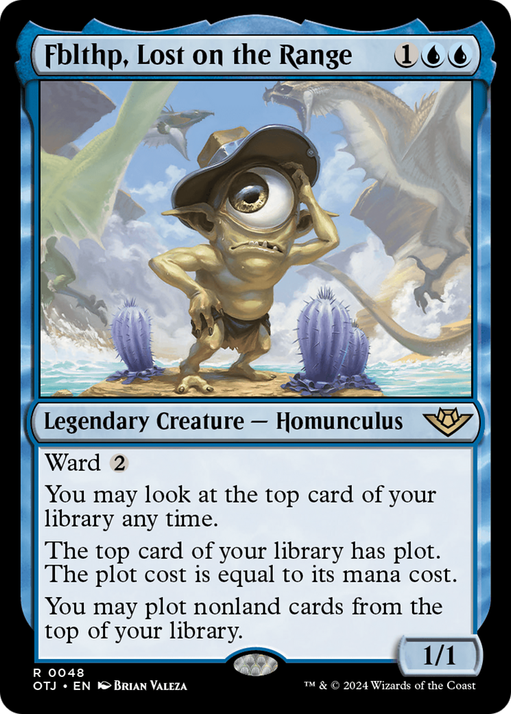Fblthp, Lost on the Range (OTJ-048) [Outlaws of Thunder Junction] MTG Single Wizards of the Coast