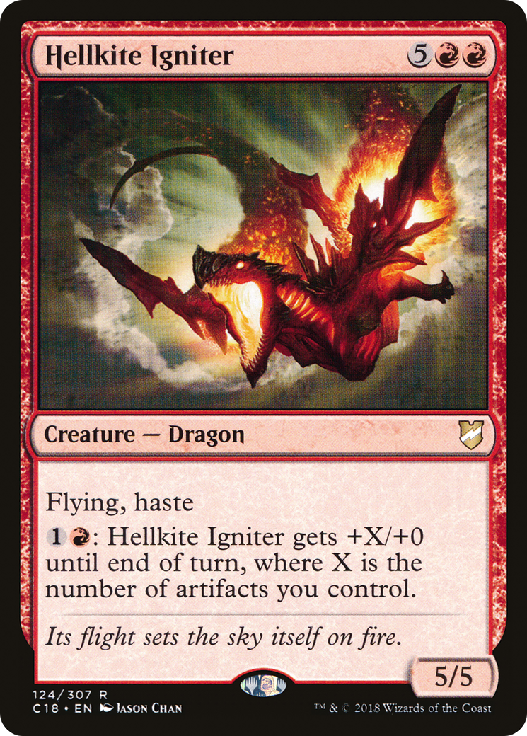 Hellkite Igniter (C18-124) [Commander 2018] MTG Single Wizards of the Coast