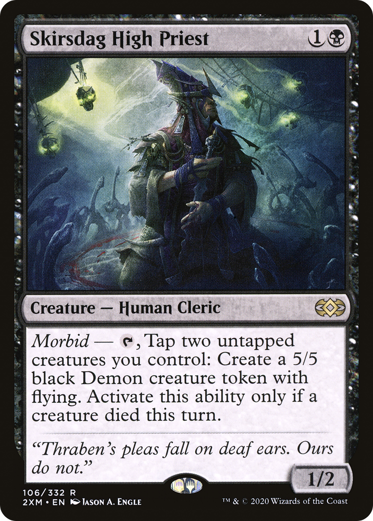 Skirsdag High Priest (2XM-106) [Double Masters] Foil MTG Single Wizards of the Coast