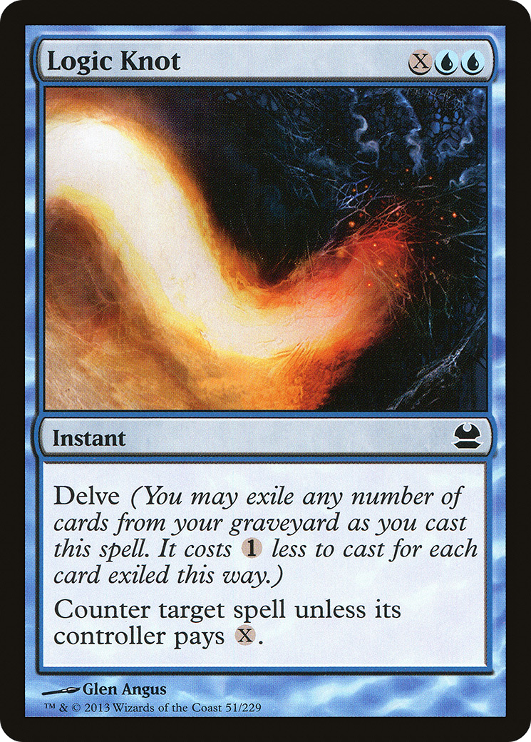 Logic Knot (MMA-051) [Modern Masters] Foil MTG Single Modern Masters
