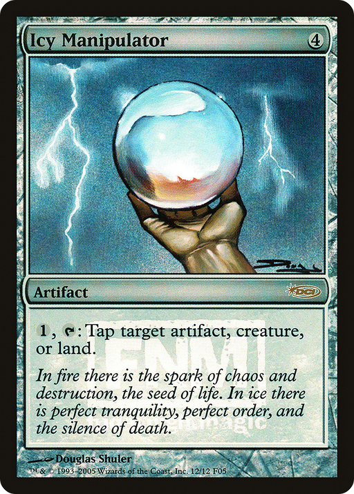 Icy Manipulator (FNM-) [Misc] Friday Night Magic 2005 Foil MTG Single Wizards of the Coast