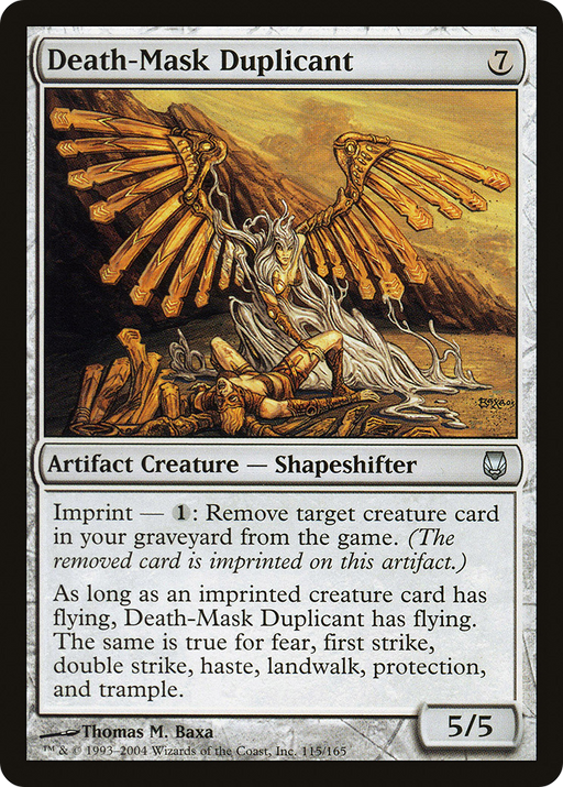 Death-Mask Duplicant (DST-115) [Darksteel] MTG Single Wizards of the Coast