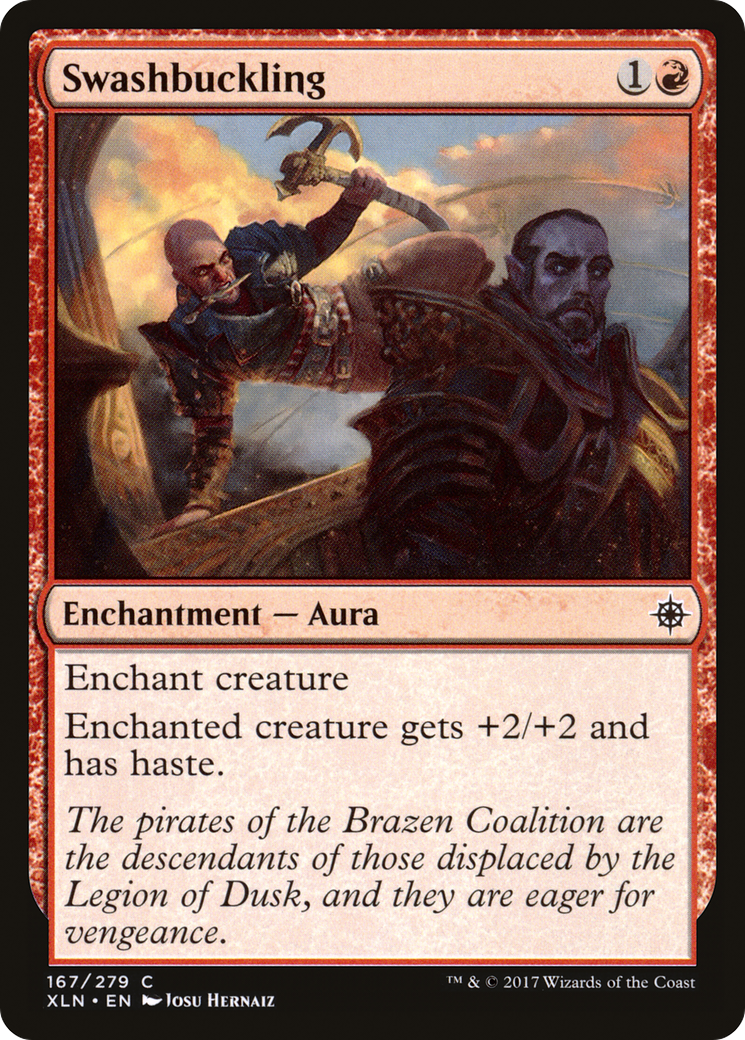 Swashbuckling (XLN-167) [Ixalan] Foil MTG Single Wizards of the Coast