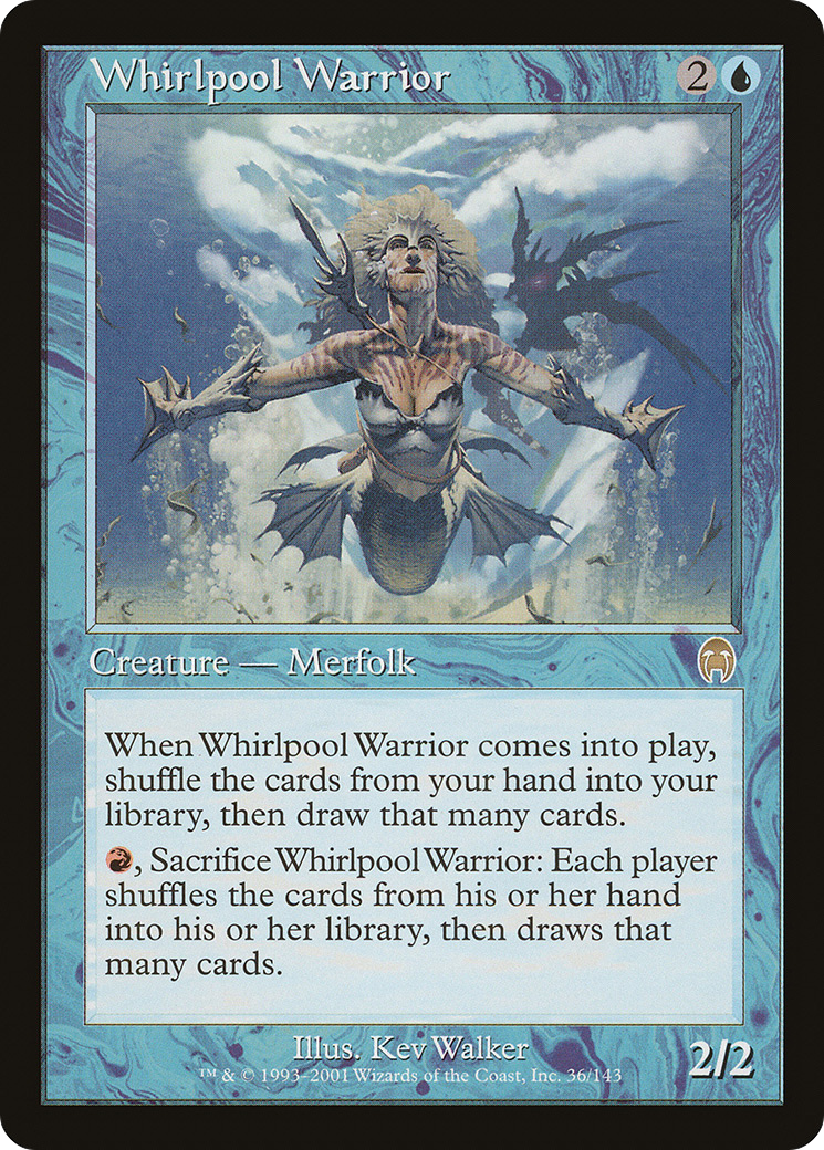 Whirlpool Warrior (APC-036) [Apocalypse] MTG Single Wizards of the Coast