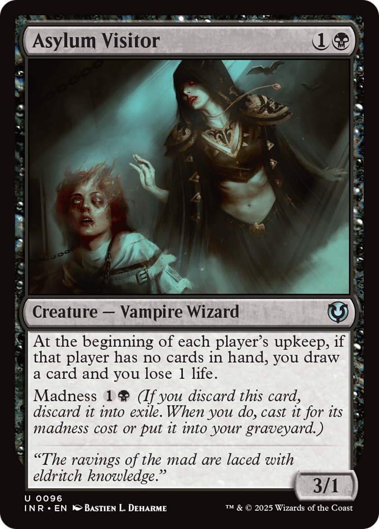 Asylum Visitor (INR-096) [Innistrad Remastered] MTG Single Wizards of the Coast