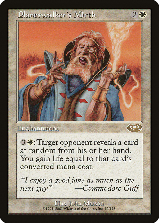 Planeswalker's Mirth (PLS-012) [Planeshift] MTG Single Wizards of the Coast