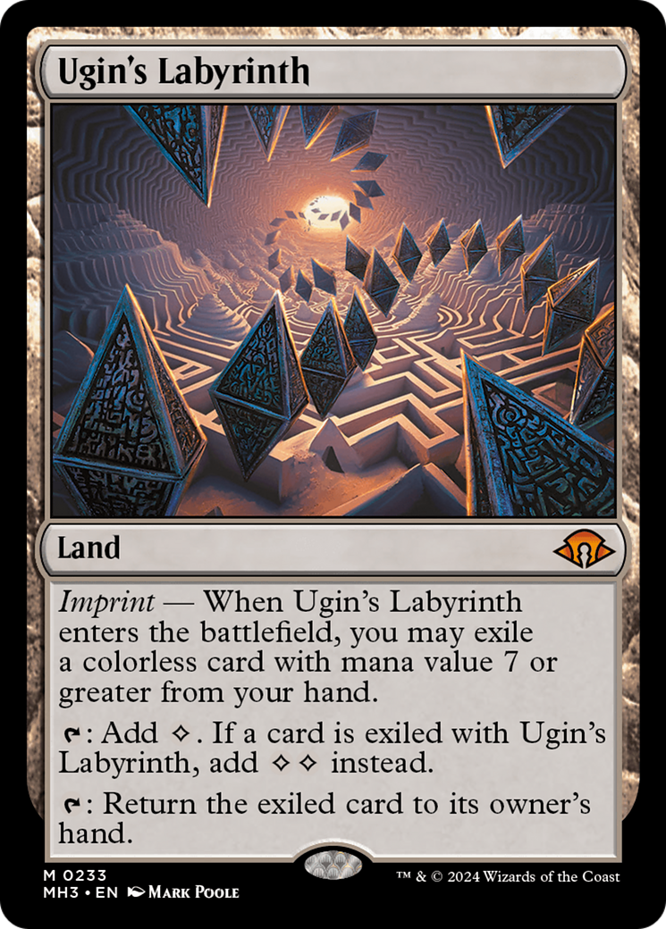 Ugin's Labyrinth (MH3-233) [Modern Horizons 3] MTG Single Modern Horizons 3