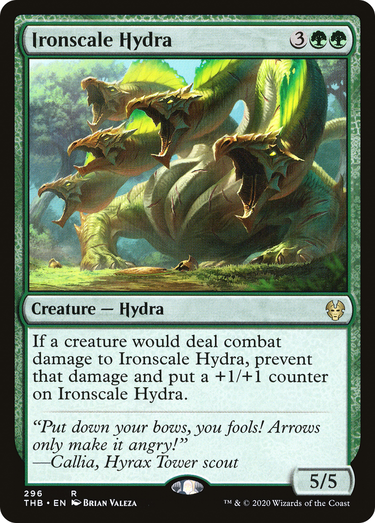 Ironscale Hydra (THB-296) [Theros Beyond Death] MTG Single Wizards of the Coast