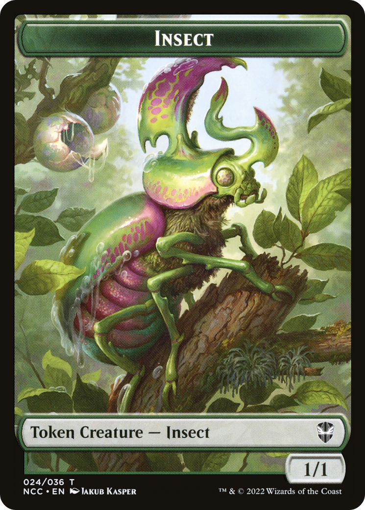 Insect (TNCC-024) [Tokens] New Capenna Commander Tokens MTG Single Wizards of the Coast