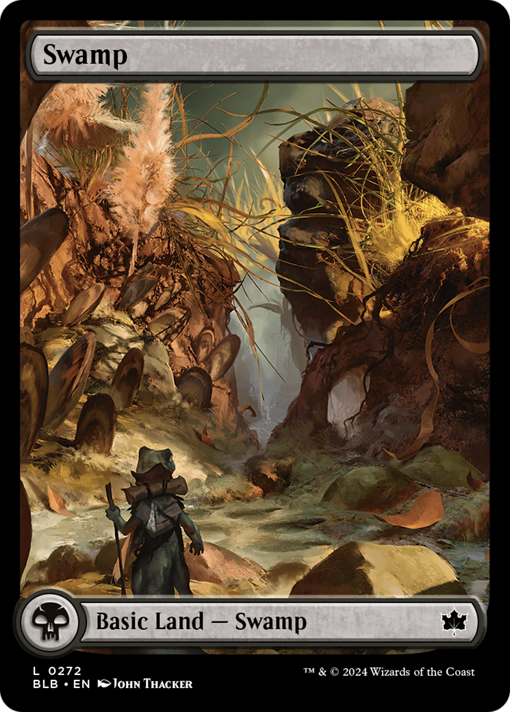 Swamp (0272) (BLB-272) [Bloomburrow] MTG Single Wizards of the Coast