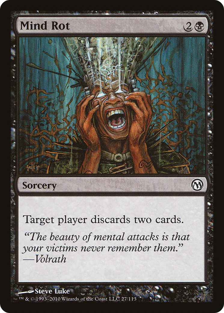 Mind Rot [Duels of the Planeswalkers] MTG Single Magic: The Gathering   