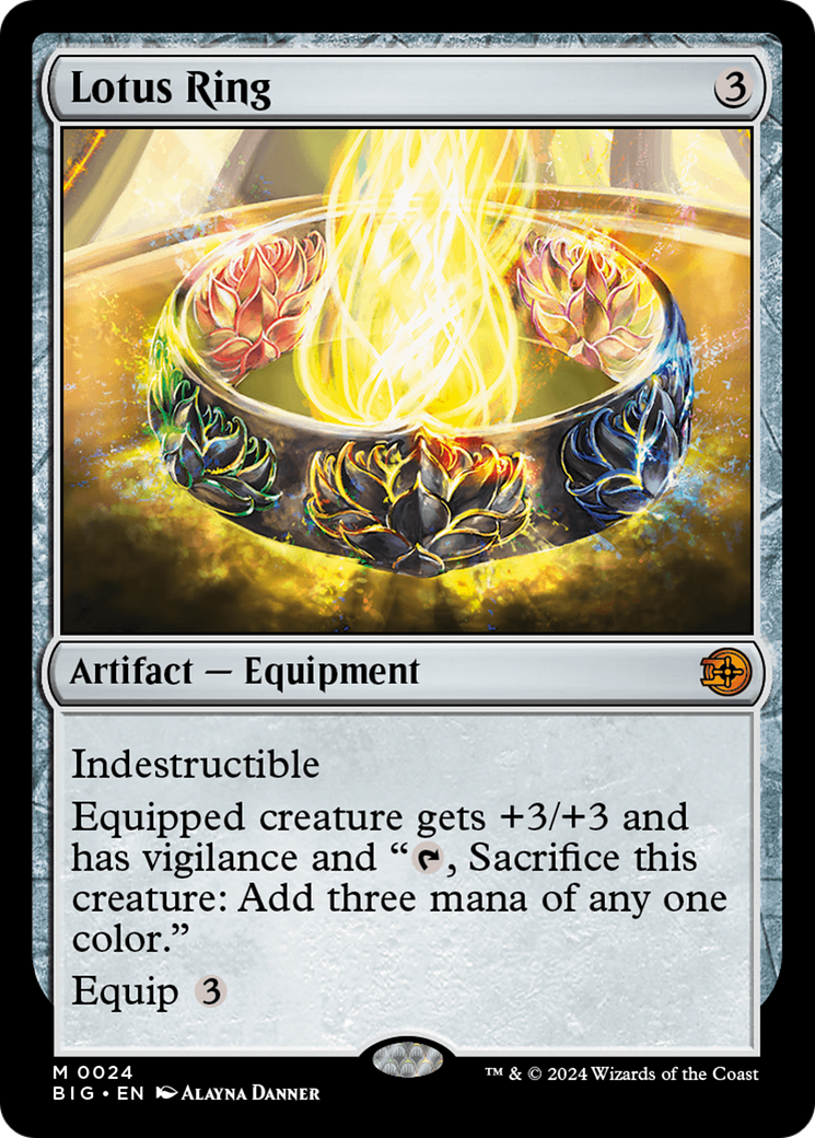 Lotus Ring (BIG-024) [The Big Score] MTG Single Wizards of the Coast