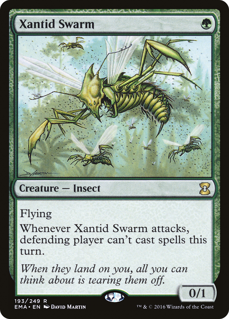 Xantid Swarm (EMA-193) [Eternal Masters] Foil MTG Single Wizards of the Coast