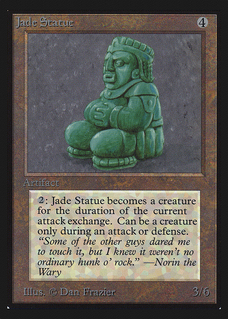 Jade Statue (IED-254) [Intl. Collectors' Edition] MTG Single Wizards of the Coast