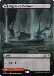 Blightstep Pathway (SLU-012) [Secret Lair] Ultimate Edition (Showcase) (Borderless) Foil MTG Single Wizards of the Coast